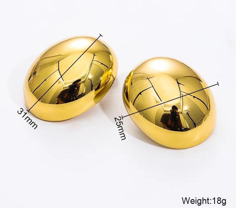 Bold Sphere Earrings