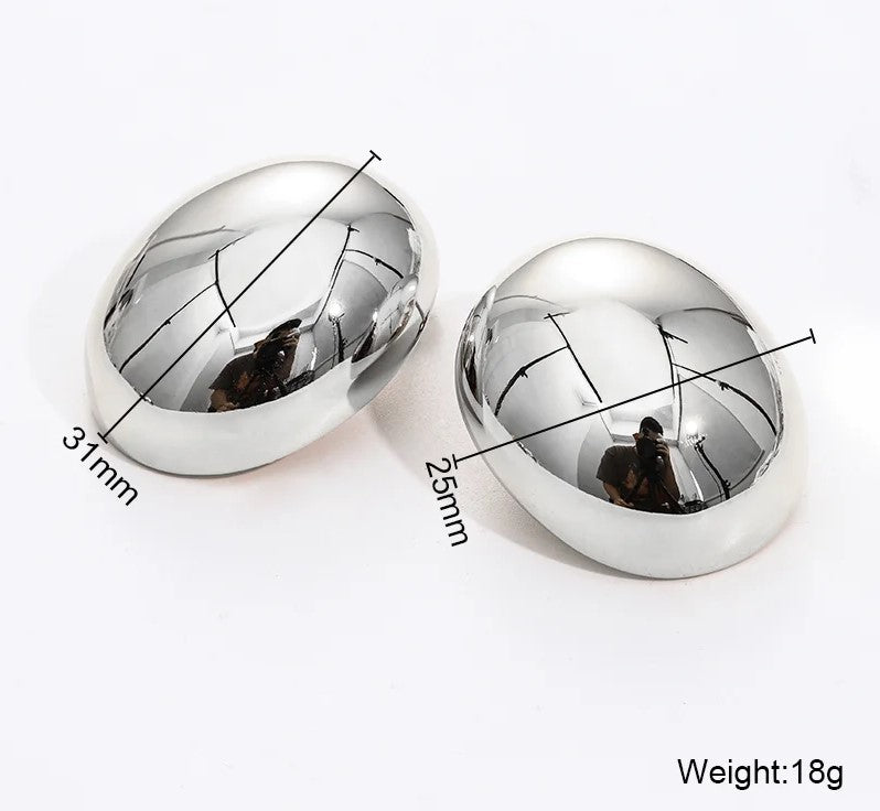 Bold Sphere Earrings