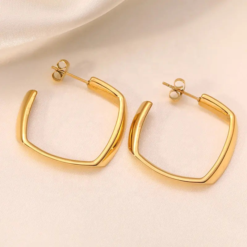 Geometric Twist Earrings