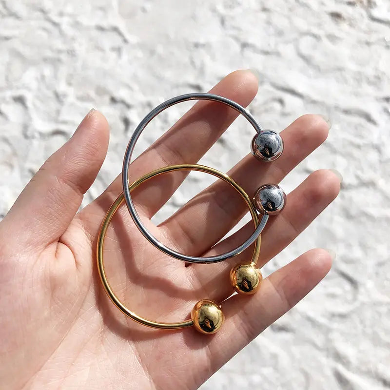 Metallic Sphere Bracelet