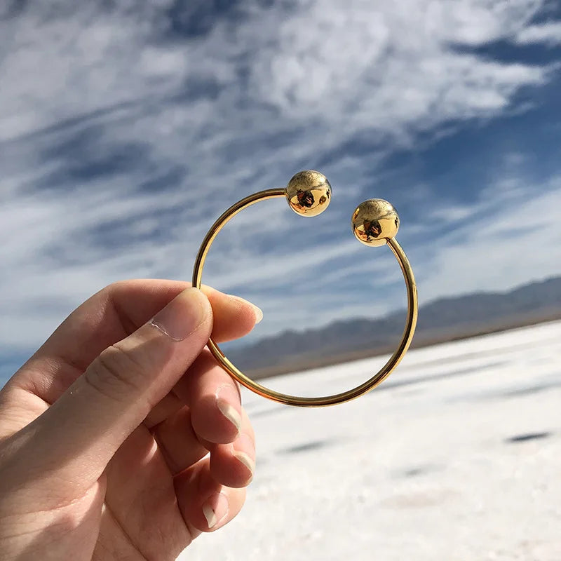 Metallic Sphere Bracelet