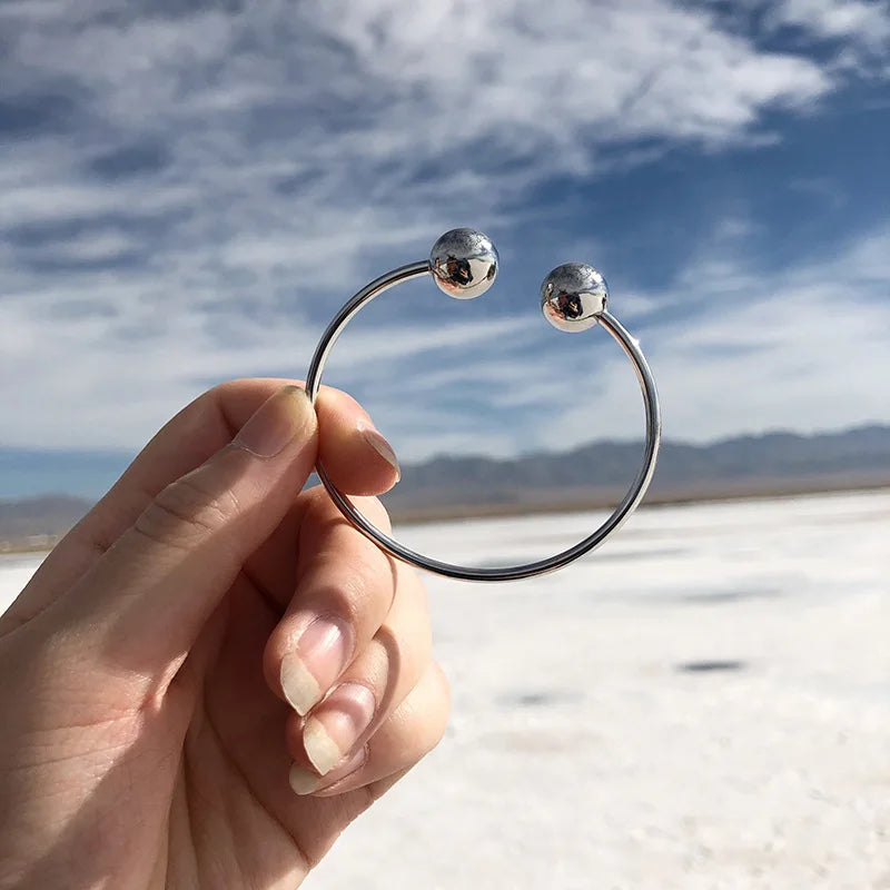 Metallic Sphere Bracelet