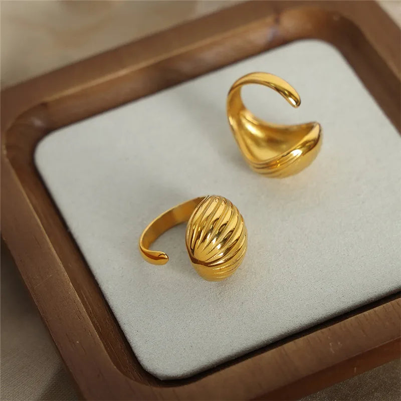 Textured Orb Ring