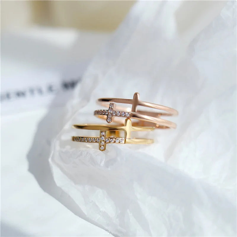 Divine Cross Ring