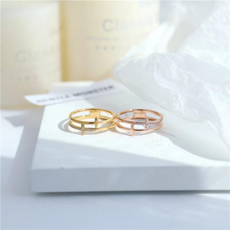 Divine Cross Ring