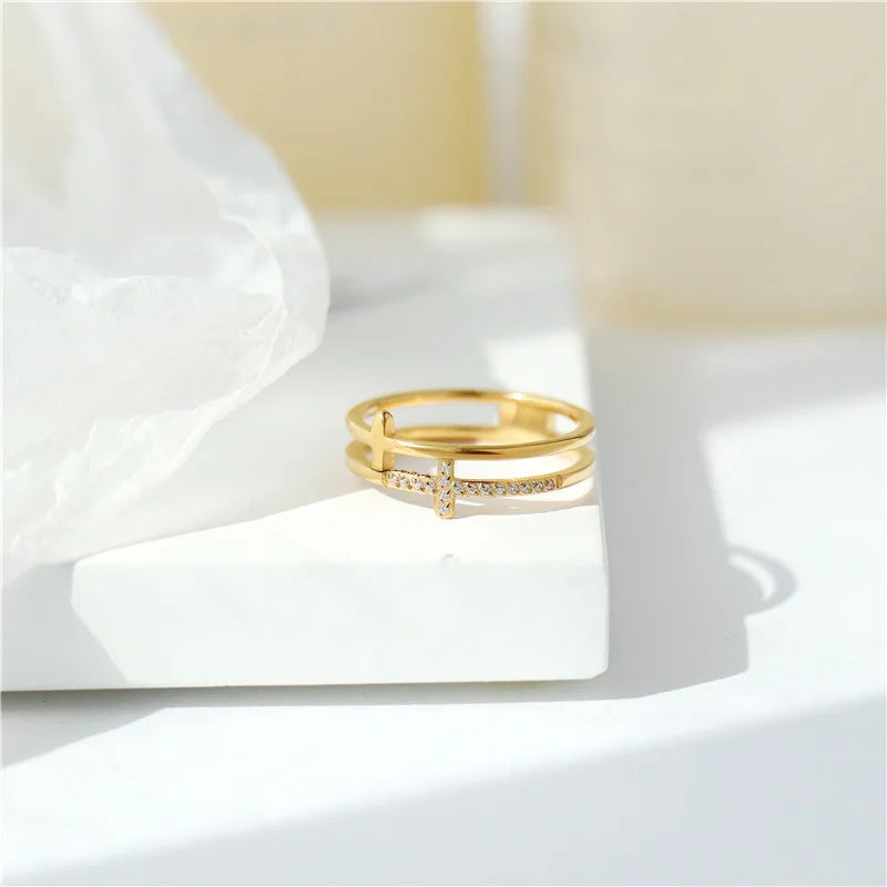 Divine Cross Ring